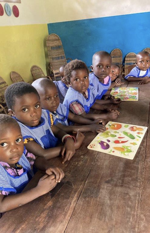 Spielstunde im Kindergarten